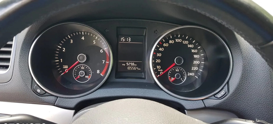 Volkswagen Golf cena 22900 przebieg: 185000, rok produkcji 2011 z Słomniki małe 301